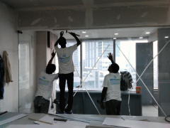 011 glass partition contractors in lower parel mumbai